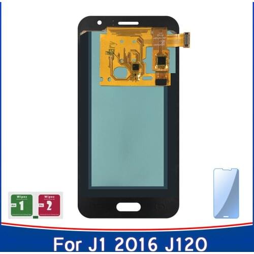 ORIGINAL OLED Display For Samsung Galaxy J1 2016 J120 LCD Touch Digitizer Sensor Glass J120F J120H J120 J120M lcd screen