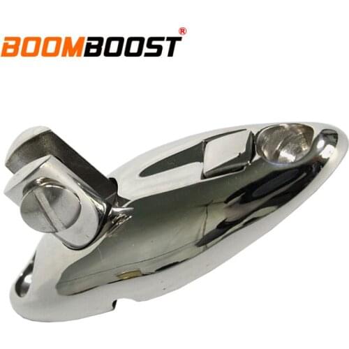 Deck Hinge 316 Stainless Steel Silver For Boat Ship Marine Yacht RV Bimini 360 Degree Top Swivel