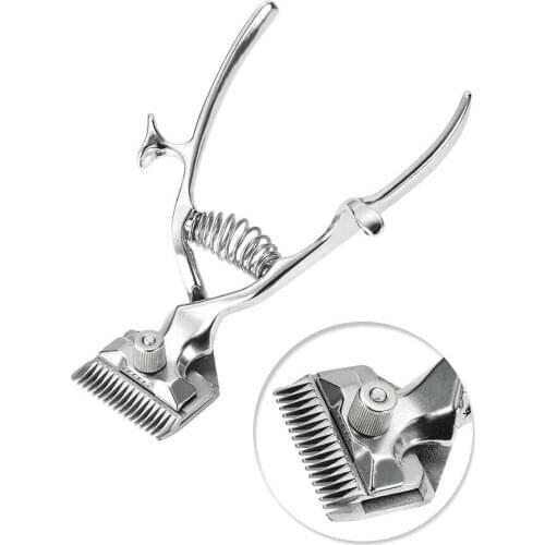 Portable Hand Manual Hair Clippers Hair Trimmer Cutter Stainless Steel Barber Hair Scissor Tool Pet Hair Trimmer for Pet Dog Cat