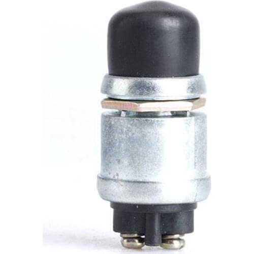 2pcs Ignition Starter Switch 60A 12/24VDC Truck Engine Start Waterproof Push Boat Starter Horn Replacement Button Car Switch