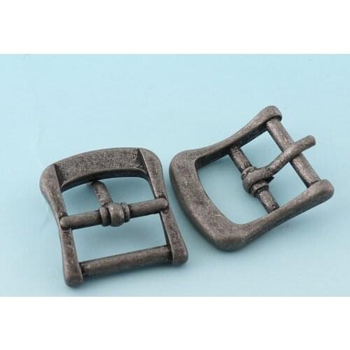 Release Belt Buckle with prong 17mm Adjuster Buckles Tri Bar Buckles Strap Buckles Slider Fastener Tri-glide Pin Garment Leather