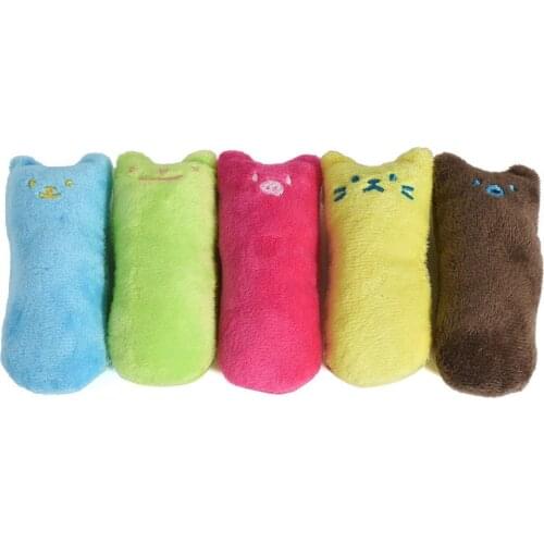 Cute Pillow Scratch Crazy Cat Kicker Catnip Toy Teeth Grinding Toys