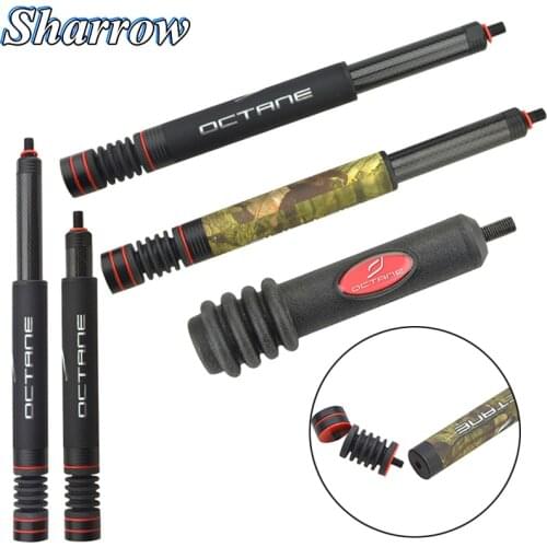 Compound Bow Hunting Stabilizer 5inch and 7-11inch Adjustable Archery Shooting Aluminum Alloy Shock Absorber Vibration Damper