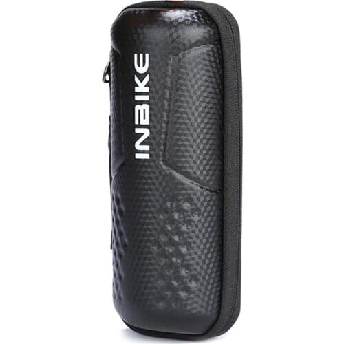 For INBIKE Cycling Tool Capsule Box PU Leather Bag Repair Tools Kit Pouch MTB Road Bike Storage Boxes Bicycle Pannier Tool Bag