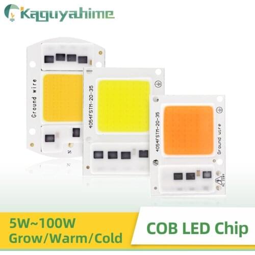 K-RU AC 220V Integrated COB LED Lamp Chip 50W 30W 20W 10W 5W Smart IC Driver For DIY Floodlight Spotlight Projector Grow