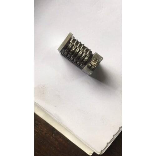 High Quality 6 Digits 3*6 Numbering Machine Horizontal Clockwise Jump