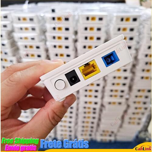GE GPON HG8310M ONU SecondHand Gigabit 1GE 1Port FTTH Terminal as 8010H Epon GE English os Network router 10/14/20pcs