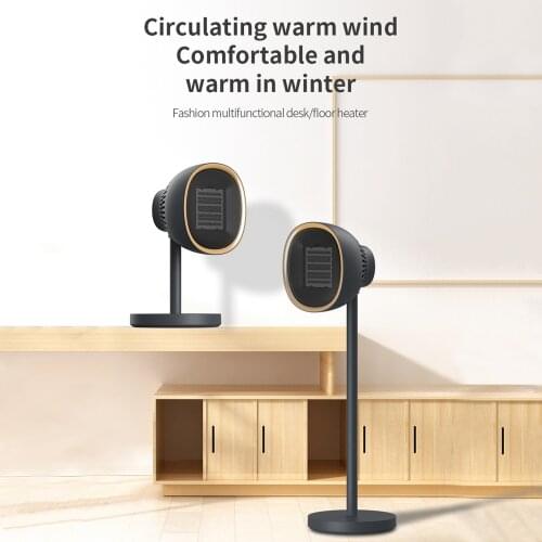 1500W Vertical Heater Mini Table Heater 3 Gears Adjustable Indoor And Outdoor Patio Space Heater Thermostat Heating Home