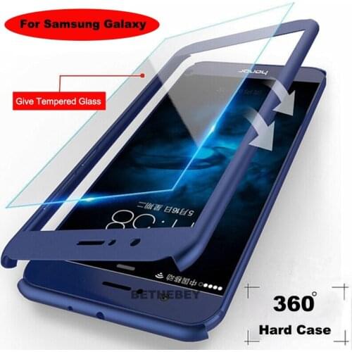 360 Degree Full Case Cover For Samsung Galaxy G530 9082 note 5 4 3 A310 A510 Heavy Duty Shockproof Hard Case Cover With Glass