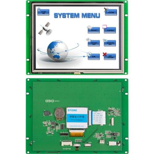 8.0" TFT LCD Industrial Control Panel With High Resolution