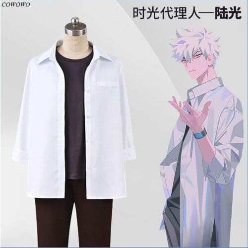 Anime! DEVIL GAME LINK CLICK LuGuang Handsome Uniform Cosplay Costume Halloween Party Role Play Outfit Dailydress 2021 NEW