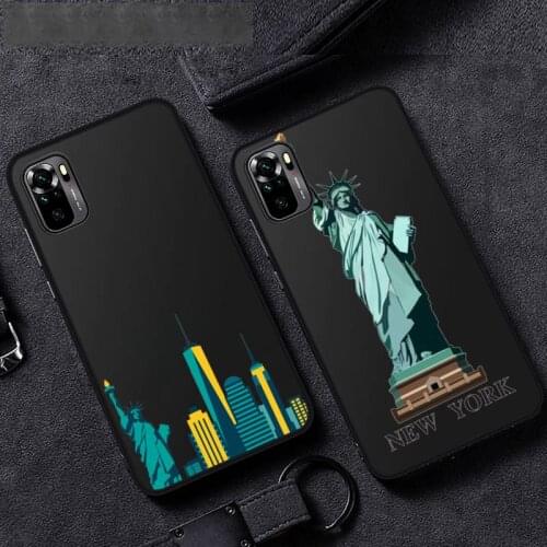 NYC NEW YORK street Phone Case For Xiaomi Mi Redmi Note 8T 9T 9S 9A 10 7 8 9 Lite pro
