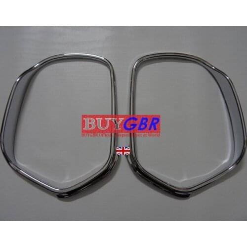For HONDA Gold Wing GL1800 2001-2006 decorative circle Motorcycle decorative circle Left + Right Chrome Buygbr