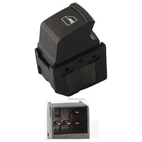Electric Window Switch for Seat Leon Toledo Alhamra 00-06 VW Sharan 00-06 4 pins