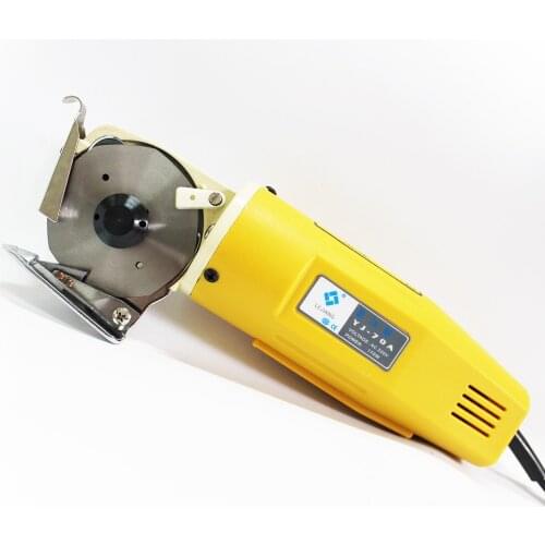 YJ-70A New Round Blade Electric Cloth Fabric Cutter Round Knife Cutting Machine Cutter Electric Scissor 70mm 170W