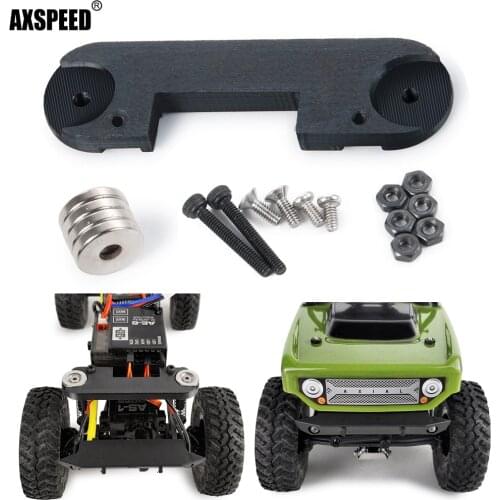 AXSPEED 1/24 RC Car Shell Column Invisible Body Post Mount for Axial SCX24 90081 RC Crawler Car Upgrade Parts