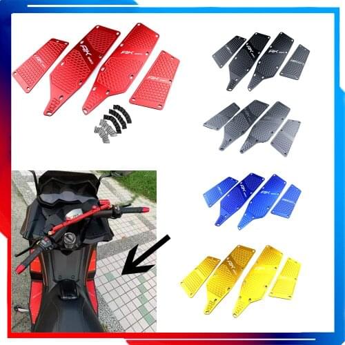MTKRACING For AK 550 ak550 17-20 2018 2019 Motorcycle Accessories Front and Rear Footrest Footboard Step Floorboards Foot pedal