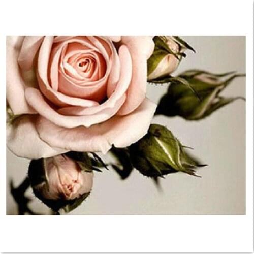 ROSE Decoration Diamond cross-stitch kits Drill full rhinestone diamond Diamond embroidery Needlework Diamont painting complet