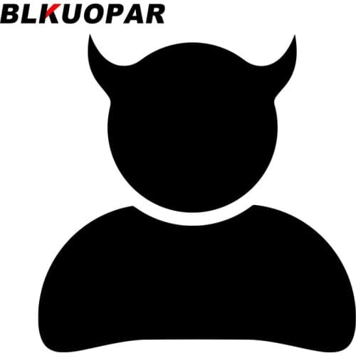 BLKUOPAR for Evil Person Hell Car Stickers Creative Funny Decals Occlusion Scratch Waterproof Windshield Laptop Decor Car Label