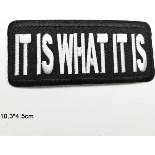 Letters Iron On Patches Embroidered Clothes Patch For Clothing Clothes Stickers Garment Apparel Accessories