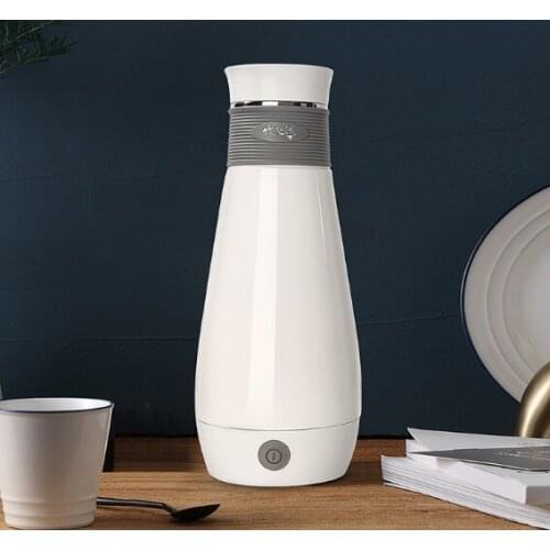 Portable mute thermal insulation small water integrated traveler electric thermos bottle J03