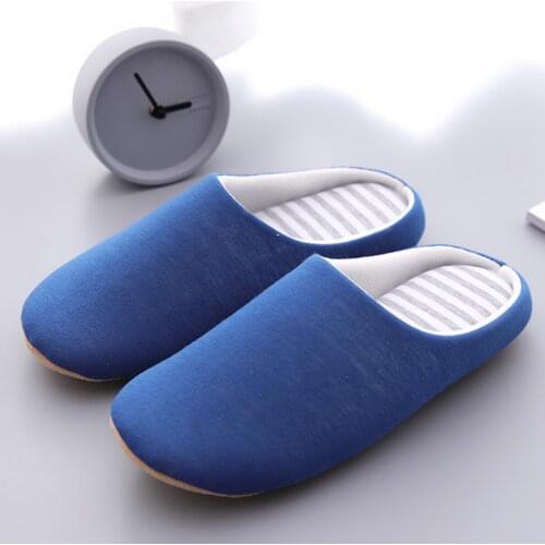 Slippers House Man Winter Warm Slippers Plush Casual Flip Flops Women Indoor House Shoes Soft Anti-slip Floor Footwear Chausson