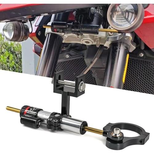 Motorcycle Steering Stabilize Damper Bracket Mount CNC Motorbike Fit for TRIUMPH TIGER 900 GT PRO RALLY TIGER900 Tiger 850