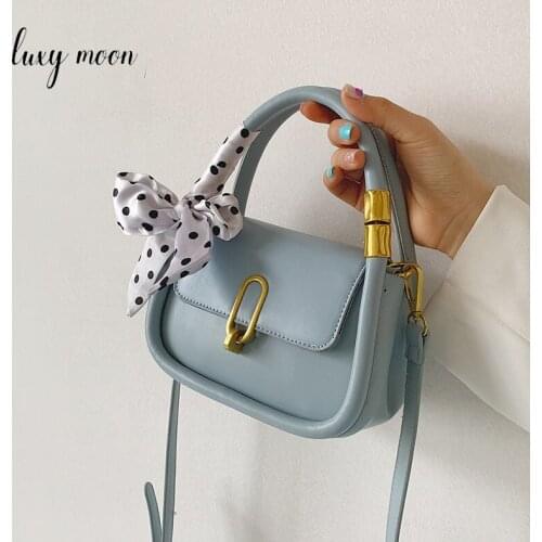 Female Bags 2021 Womens Brand Fashion Exquisite Shopper Bag Solid Color Silk Scarf Luxury Designer Handbag Womens Leather Z060