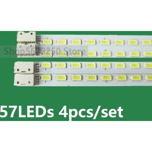4pcs LED strip 57 lamp For LG Lnnotek 42" Rev TV 42LE5300 42LE5500 3660L-0352A 3660L-0353A 42E70RG LC42EUH SC A1 A2 A4 LE42A300N