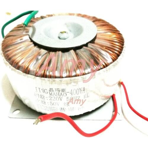 400W toroidal transformer, stepping driver, transformer, power input, 220V output, 50V/400W