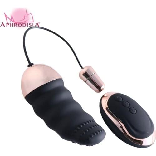 APHRODISIA Wireless Remote Control Vibrating Eggs Female Vaginal Tight Exercise Smart Love Ball Of Jump Eggs Sex Toy For Women