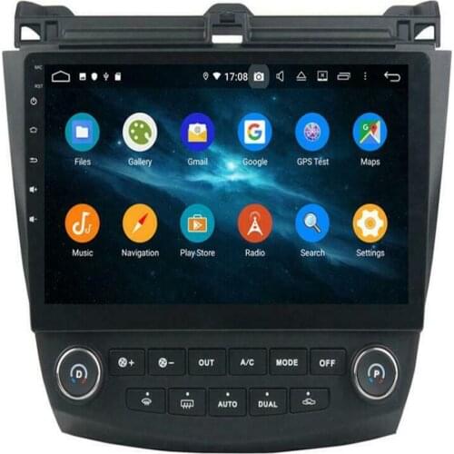 10.1" Android 9.0 Car no DVD Player GPS Radio for Honda Accord Seven 2003-2007 navigation multimedia stereo auto Head unit DSP