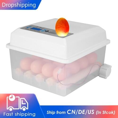 16 Eggs Incubator Digital Automatic Incubator With Turner For Hatching Turkey Goose Quail Chicken Eggs Egg Hatcher Machine