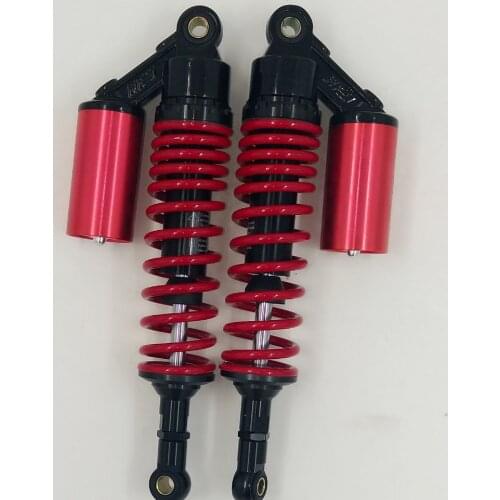 330mm USIVERSAL 7MM SPRING REAR AIR/NITROGEN SHOCK ABSORBERS FOR HONDA CB400/SF CB400 VTEC RED