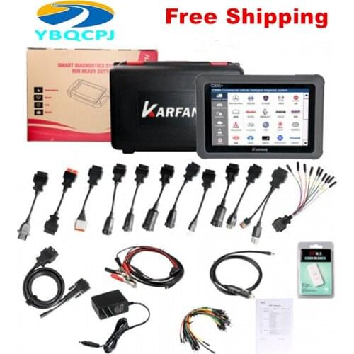 CAR FANS C800+ Diesel & Gasoline Vehicle Diagnosis C800 Plus Commercial Vehicle, Passenger Car, Machinery with Special Function