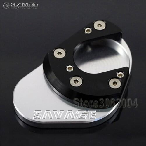 For KTM 125 / 200 / 390 / 690 DUKE R 2008-2017 2016 2015 2013 2012 Motorcycle Side Kickstand Stand Extension Support Plate CNC