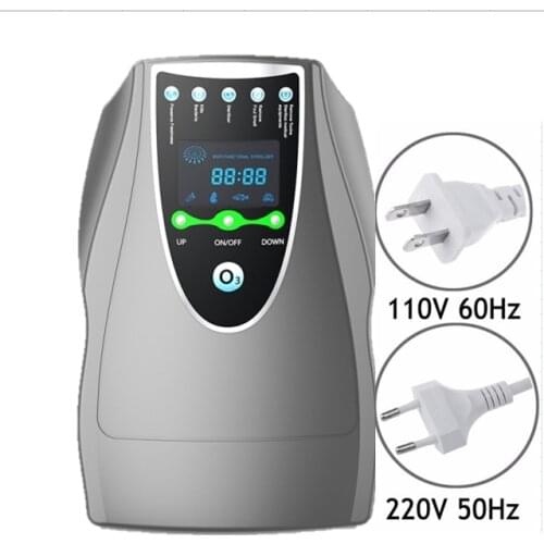 800mg Ozone Generator Air Sterilizer Air purifier Purification Fruit Vegetables Water Food Preparation Ozonator US EU Plug
