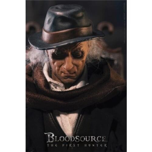 HatShot & CYYTOYS 1/6th HS-10 Bloodline Hunter Geman Old Black Hat Caps Model For Usual 12inch Doll Soldier Collection