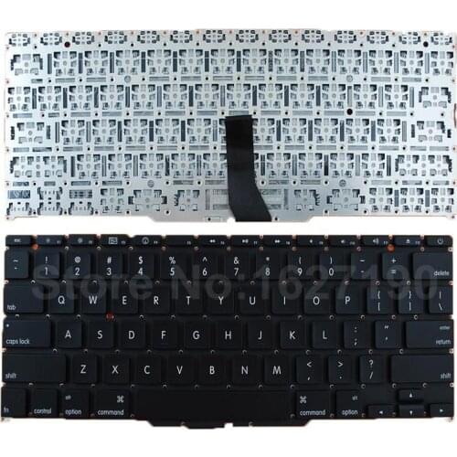 US Keyboard For Apple Macbook Air A1370 11.6" BLACK For 2010,For Backlit New Laptop Keyboards With