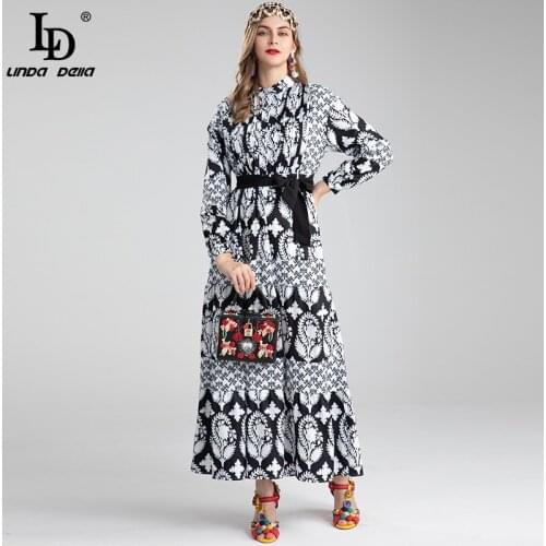 Женские платья LD LINDA DELLA China At AliExpress