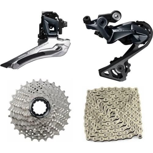 Shimano Ultegra R8000 11 Speed Groupset Cassette+Front derailleur+REAR derailleur+Chain Road Bike Groupset Bicycle 4 Parts