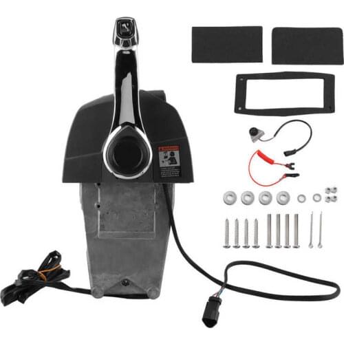 Outboard Remote Control Side Mount Single Lever Keyless 5006182 Fit for Evinrude Johnson Engine 1996‑New