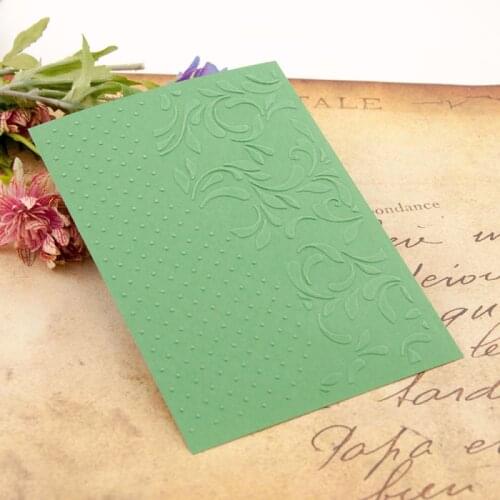 Dot Lace Plastic Embossing Folder For Scrapbook DIY Album Card Tool Plastic Template Stamping Round Dot Pattern