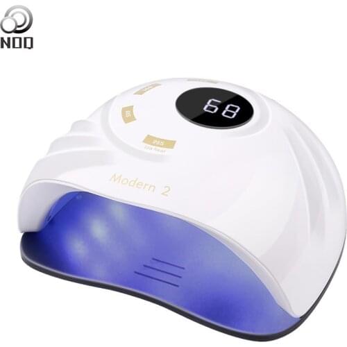 NOQ Nail Lamp 90W UV LED Lamp For Nails Drying Gel Polish 45Pcs Leds Nail Dryer Fan Lamp For Manicure Machine Nail Tools