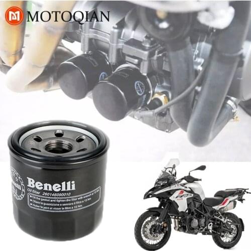 For Benelli TRK502 BN302 BN600 TNT125 TNT300 TNT600 leoncino 500 Motorcycle Engine Oil Filter Motorbike Accessories Parts