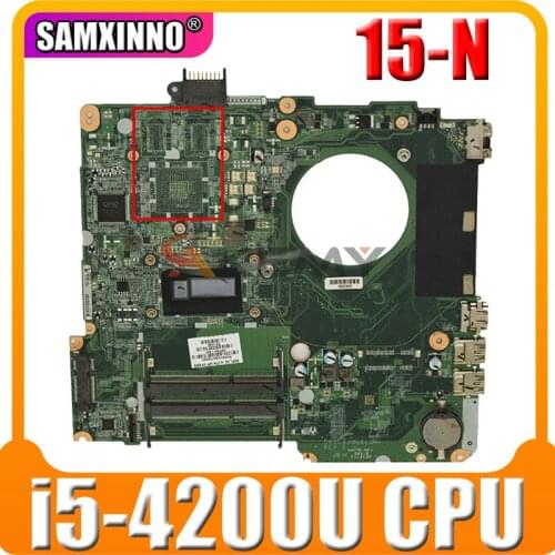 High Quality For HP 15-N Laptop Motherboard DA0U83MB6E0 732086-501 732086-501 With i5-4200U Mainboard 100% Tested Fast Ship