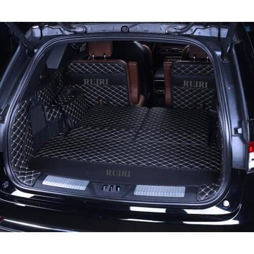 High quality! Special car trunk mats for Lincoln Aviator 6 7 seats 2021 durable boot carpets cargo liner mats for Aviator 2020