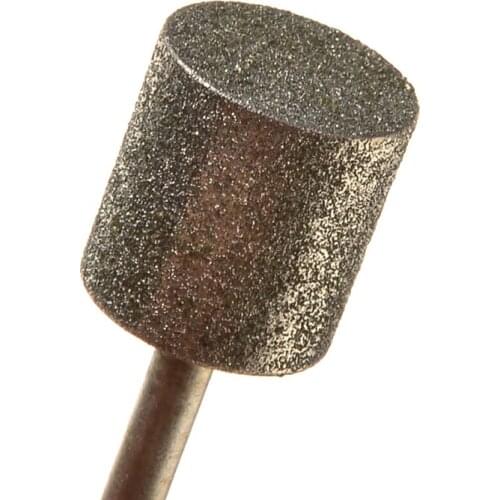 6Pcs Diamond Cylindrical Head Grinding Head Rotary Tools Carborundum Electric Grinding Head Grinding Polishing Tool