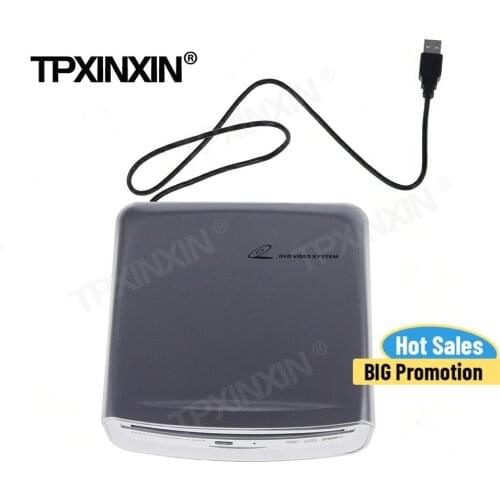 Car USB DVD Player Auto Mini DVD Player For Android System Screen Radio Stereo Head Unit USB 2.0 USB 3.0