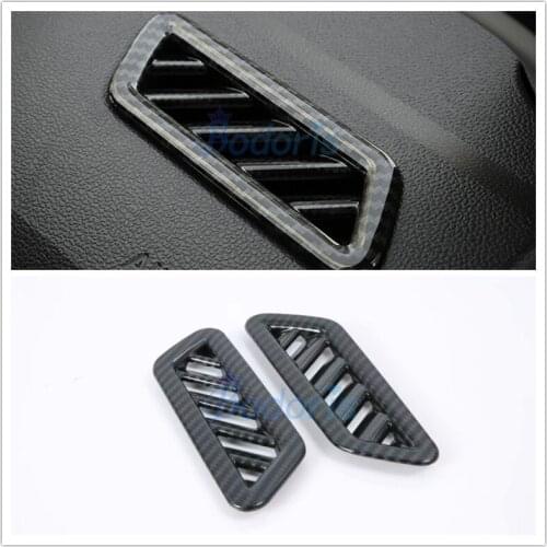 For Volkswagen VW T-Roc TROC 2018-2020 Interior Dashboard Side Vent Cover AC Outlet Cover Panels Car Styling Accessories